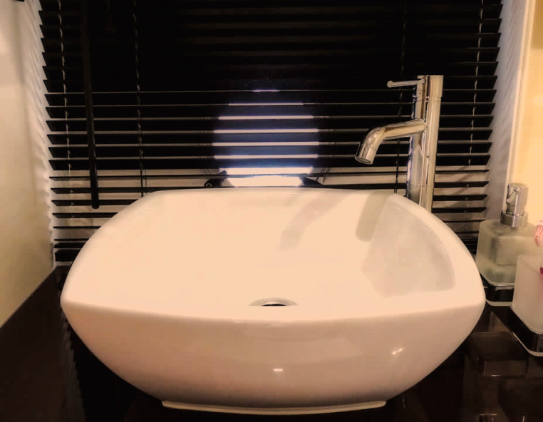 Sessa Marine C36 Magna Aqua: Toalete com lavabo